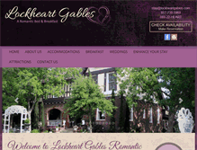 Tablet Screenshot of lockheartgables.com